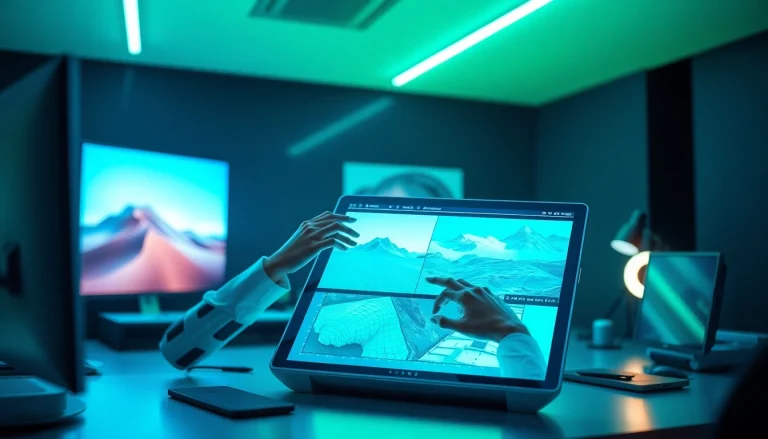 Transforming photos with Nano Banana Pro in a modern workspace.