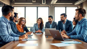 Hire experienced B2B sales professionals in a collaborative meeting to drive business success.