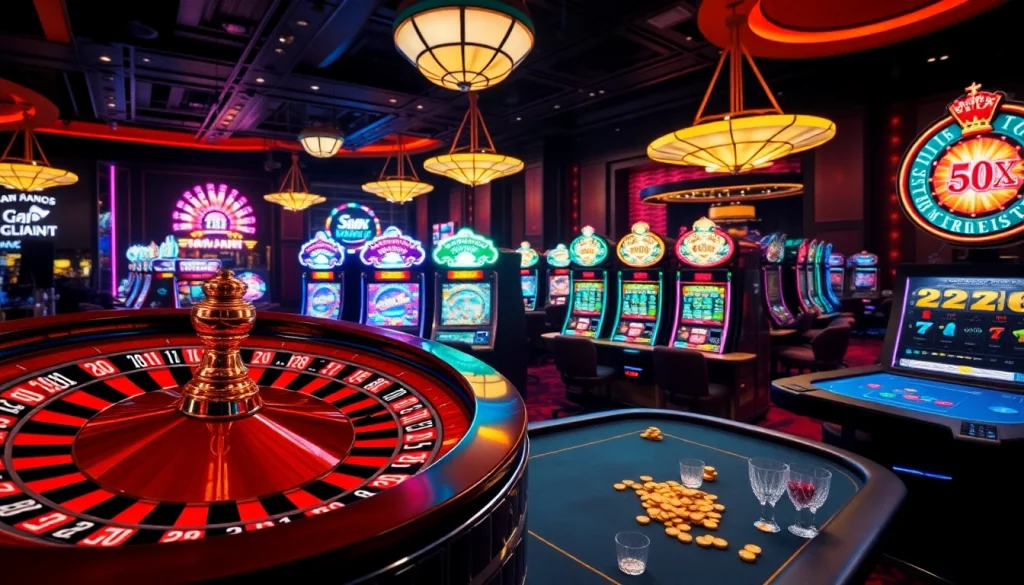 Experience thrilling casino action at 555win com, featuring lively roulette and slot machines.