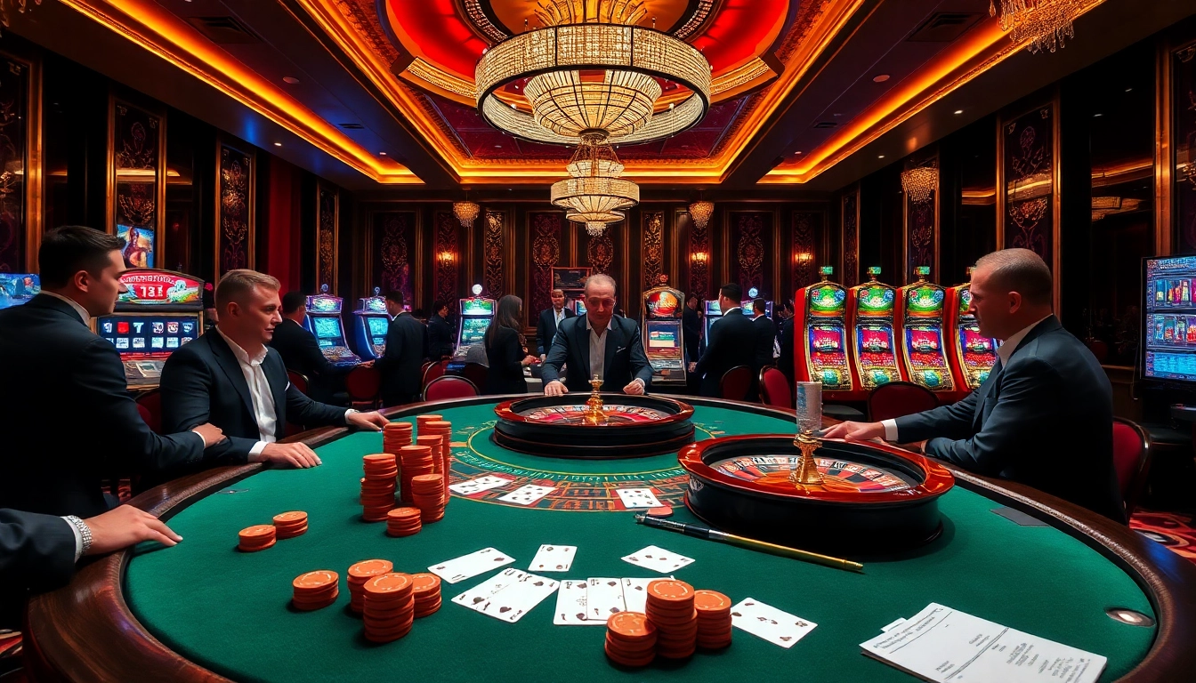 Experience high-stakes gaming at https://nk88.sa.com/ with thrilling poker and roulette action in a luxurious casino setting.