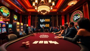 Experience luxury and excitement in the casino while downloading the app 'tải go88' to enhance your gaming.