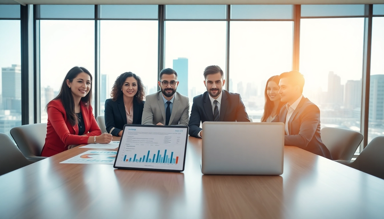 Engaged team strategizing in a professional setting, focusing on Strategy Capture Management insights.