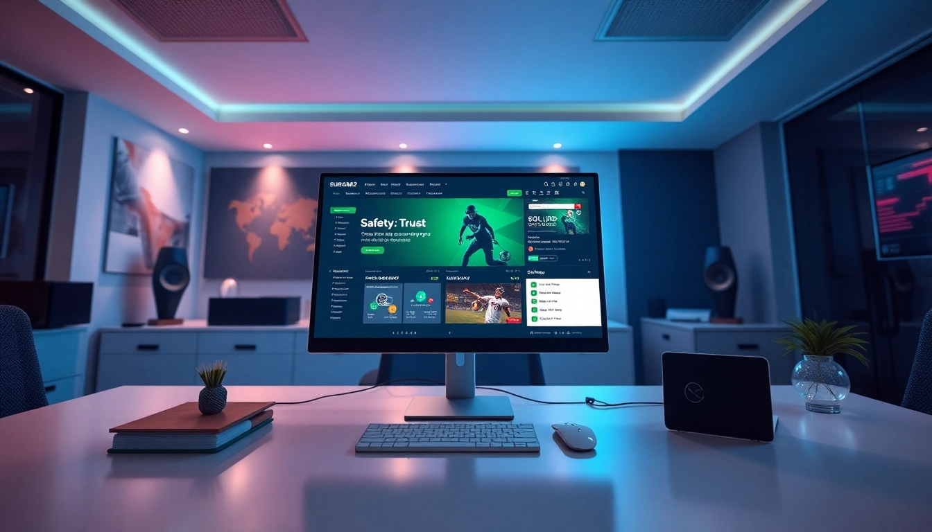 Sureman2 digital workspace showcasing safety features for online gambling industry.