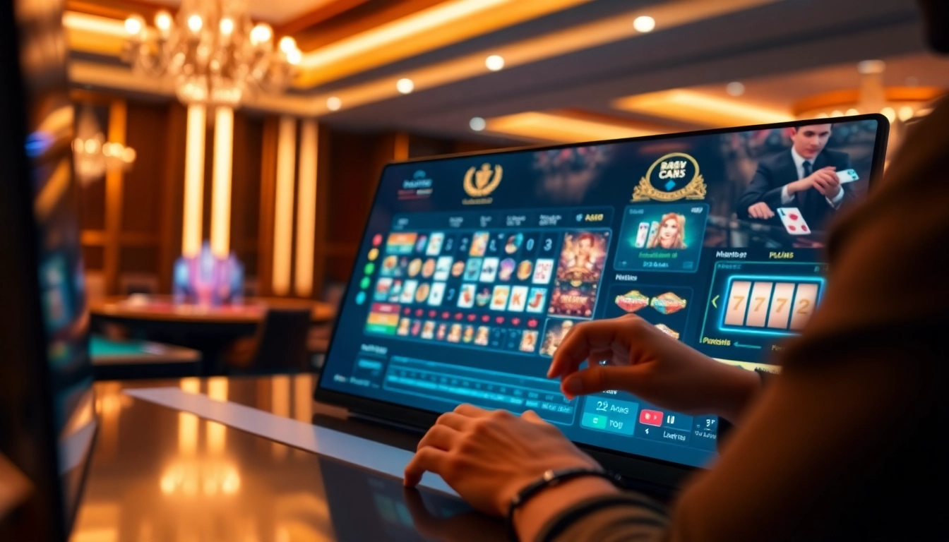 바카라와 슬롯이 포함된 카지노사이트의 역동적인 인터페이스, 우아한 게임 경험을 선보입니다.
